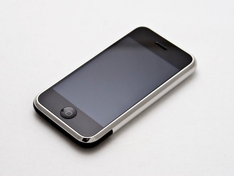 Apple portable media got a major upggrade with the introduction of the iPhone. Originally announced on January 9, 2007 Apple entered the market with its first Smart Phone market. With it signature touch screen and minimal interface that renders a virtual keyboard or custom interface options when necessary. The first generation iPhone has a 2.0 Megapixel camera, portable media functions, internet (including email, web browsing, and Wi-Fi connductivity) as well as text messaging and visual voicemail. First-generation phones were released with quad-band GSM EDGE.