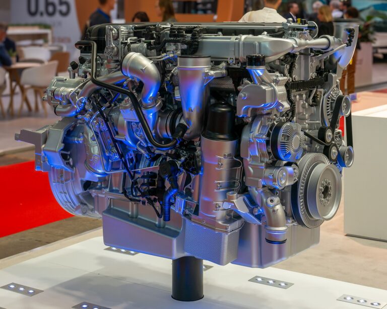 Paccar engine at Busworld Europe 2023