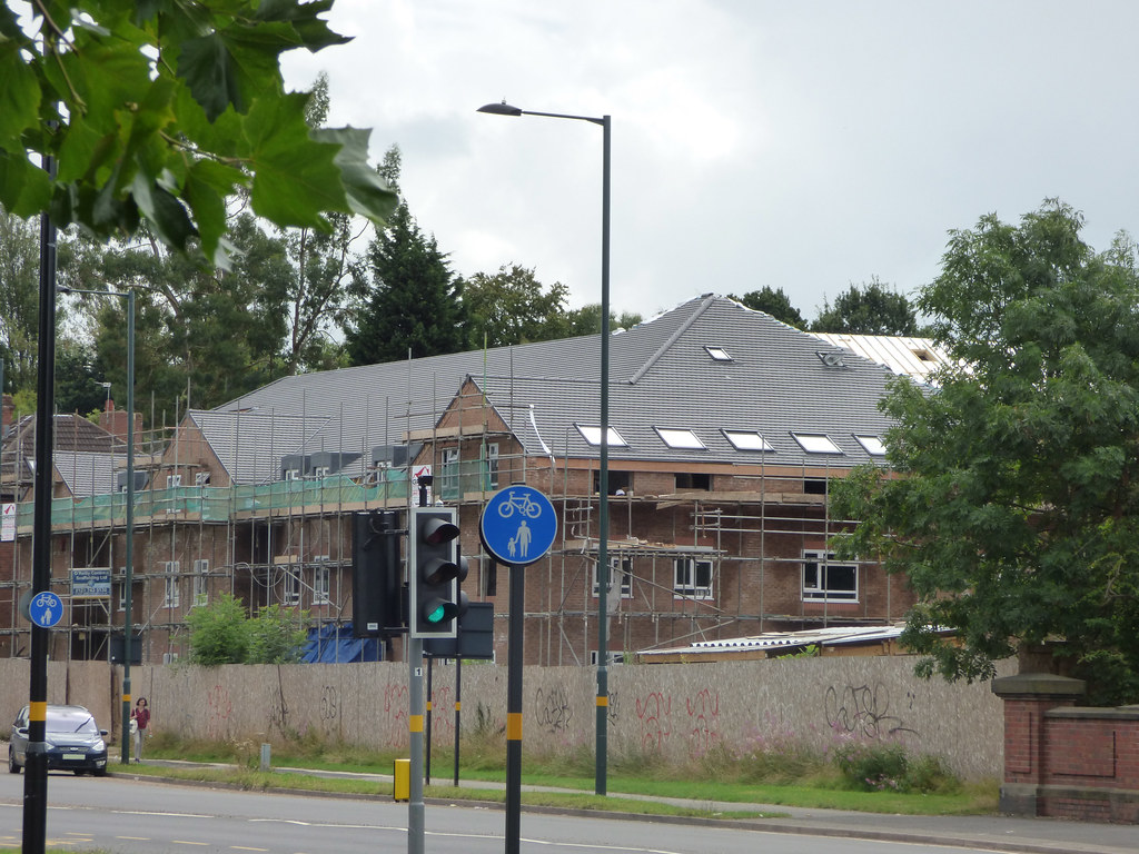 Haborne Lane, Selly Oak - new apartment building